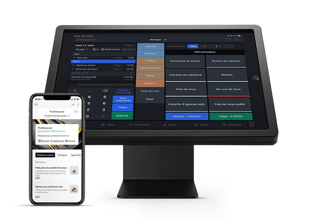 Logiciel de caisse pour restaurants